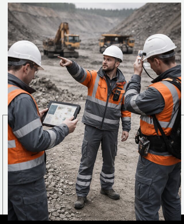 Система контроля персонала для горнодобывающей отрасли в Железногорске