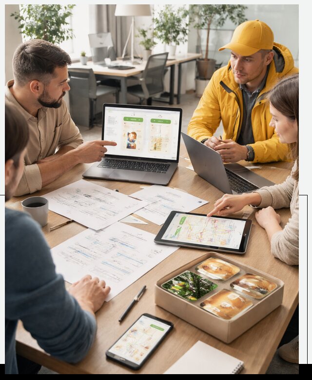 Разработка агрегатора доставки еды в Железногорске от 15506 р., АвикейЖлр